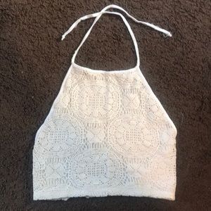 Brandy Melville Crop Halter Top